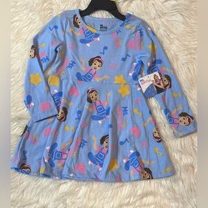 Colorful Ms. Rachel dress